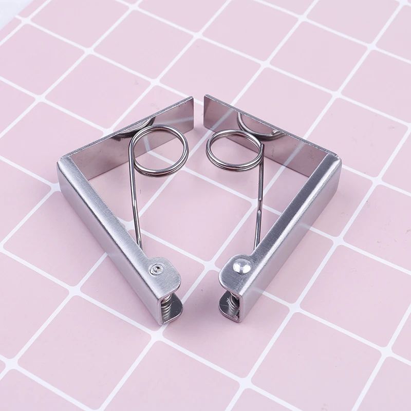 2 шт. полезные Нержавеющая сталь зажимы для скатертей Свадебные Променад