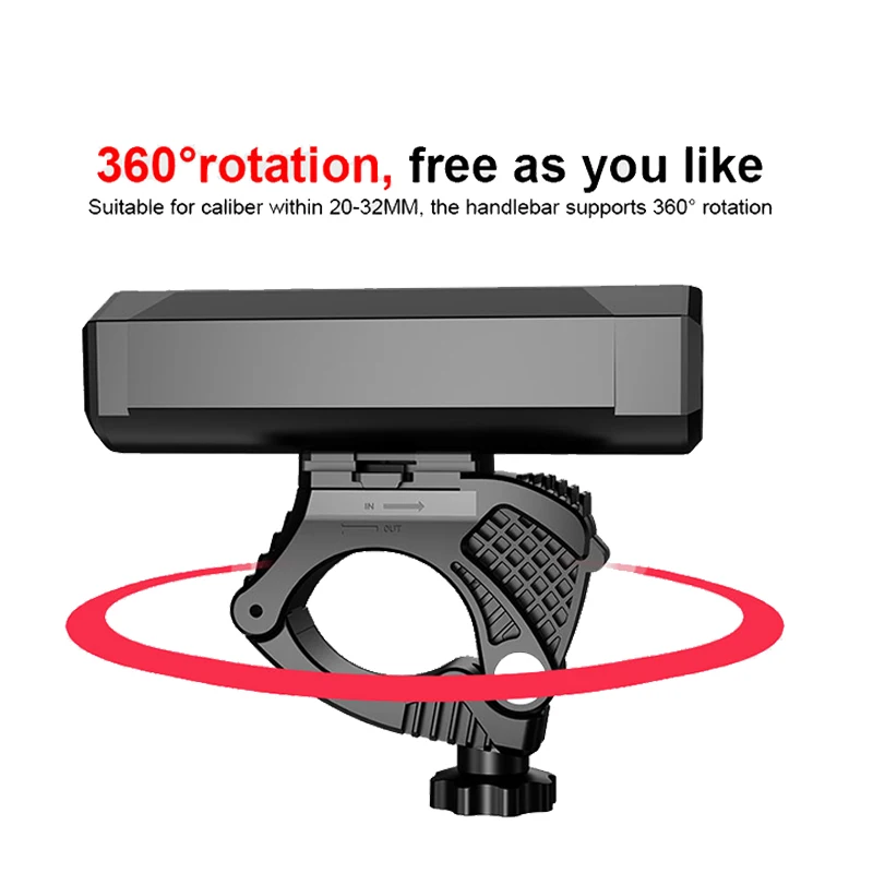x tiger waterproof bicycle light rechargeable usb led 5200mah aluminum mtb front light bike headlight power bank bike lamp free global shipping