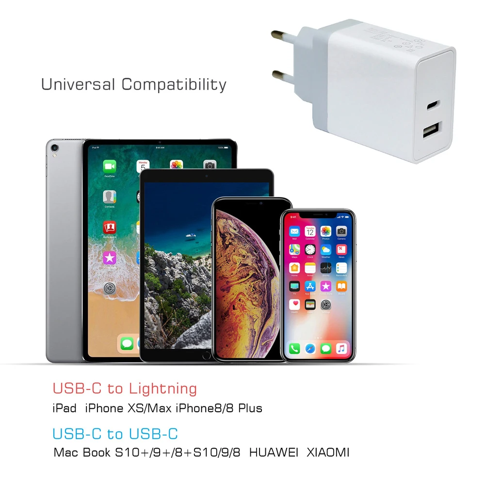 AIREACH 36 Вт Быстрая зарядка 3 0 USB зарядное устройство QC3.0 QC Тип C PD вилка мобильный