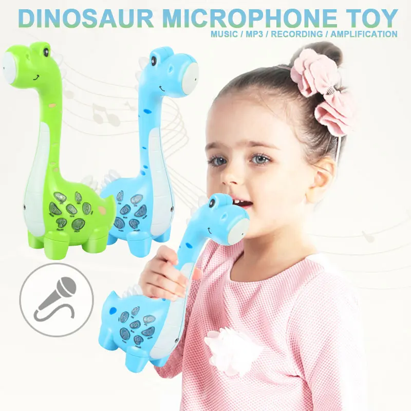 

Funny Talking Dinosaur Toys Animal Sound Record Repeat Voice Changing Educational Music Toy Pets Interactive Game Boy Girl Gift