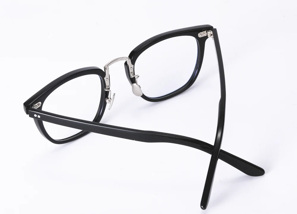 Титановая оправа для очков Мужские квадратные очки брендовые дизайнерские