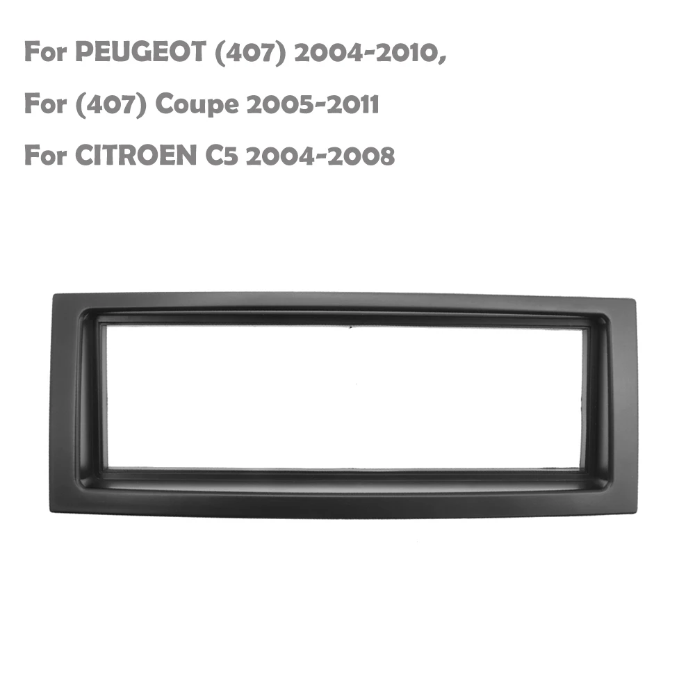2 Din радиоприемник для CITROEN C5 PEUGEOT (407) купе стерео аудио DVD панель крепление