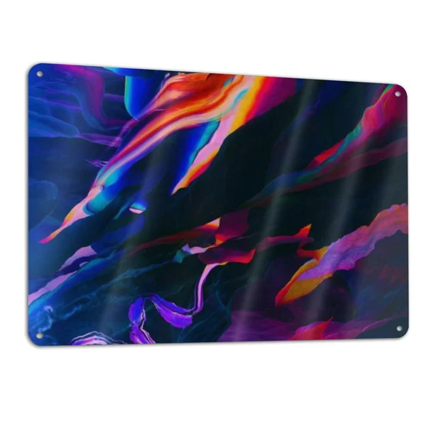 

Ретро жестяной знак Винтаж металлический знак с цветным абстрактным постер на Стену Доска для дома Кухня бар Кофе магазин 8x12 дюймов