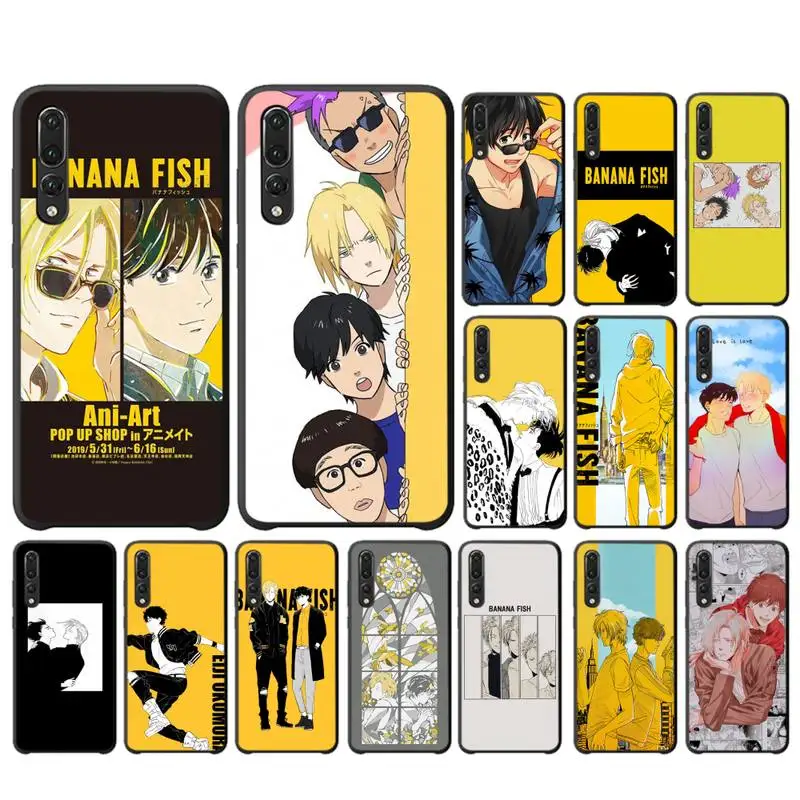 MaiYaCa Banana Fish Anime Phone Case For Huawei P30 lite pro P20 pro Psmart 2019 Honor8x 9lite 20 9 10 Lite NOVA 3E