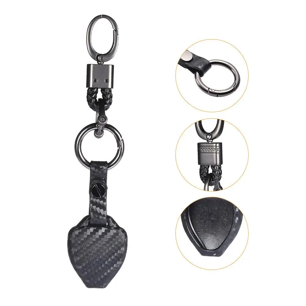 Силиконовый чехол для ключей от машины из углеродного волокна Toyota Camry