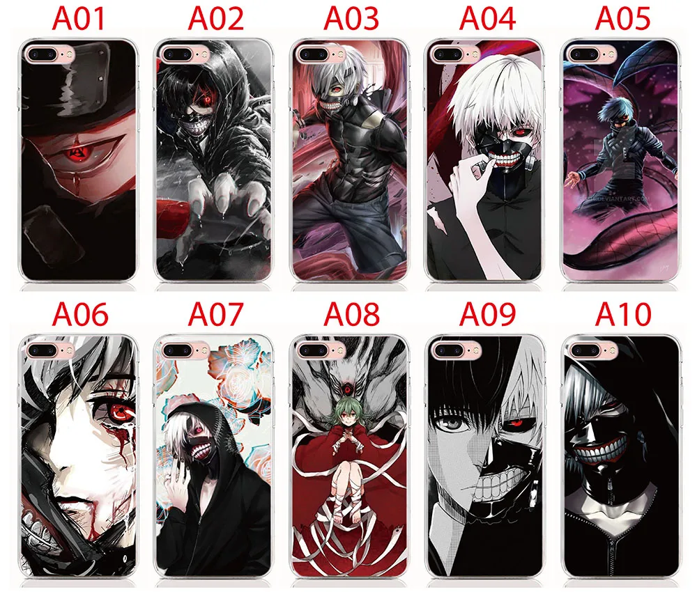 For BQ Aquaris Vsmart Active 1 plus JOY 1Plus case Soft Tpu Silicone Case Tokyo Ghouls Back Cover Protective Phone Cases | Мобильные