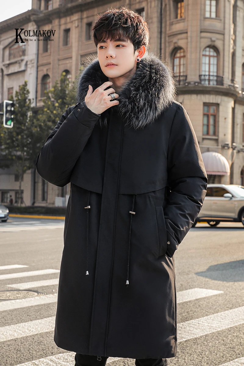 Мужская куртка на хлопковой подкладке 2 цвета 3XL однотонная плотная теплая с