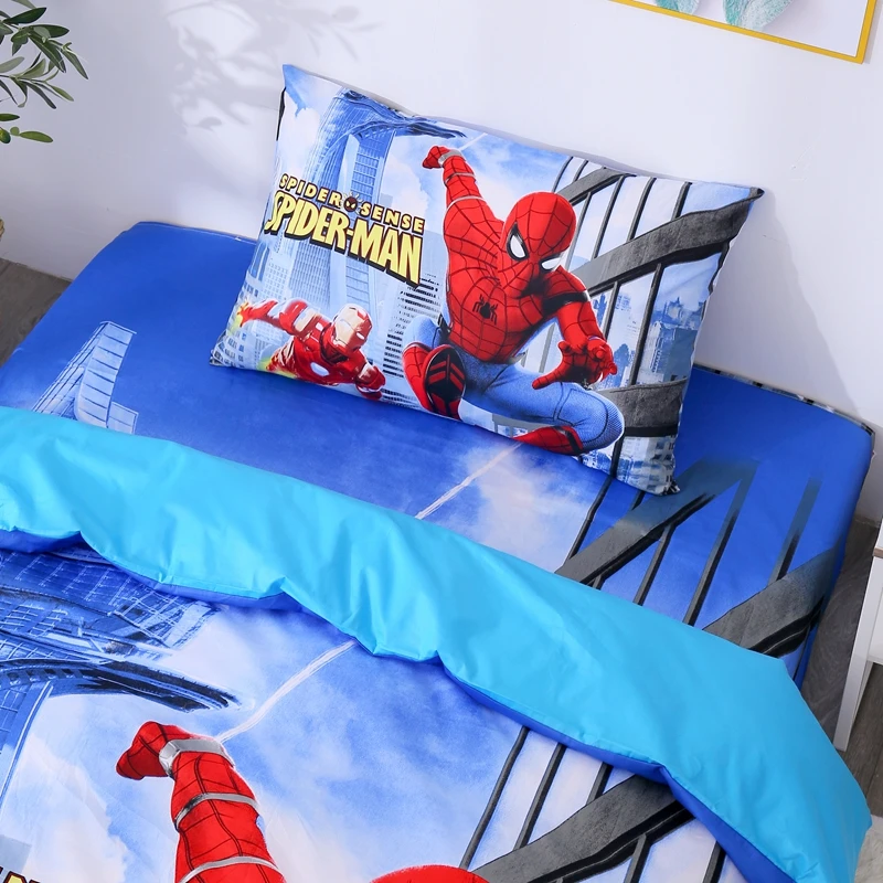 Детский комплект постельного белья Disney Spiderman Комплект из двух предметов