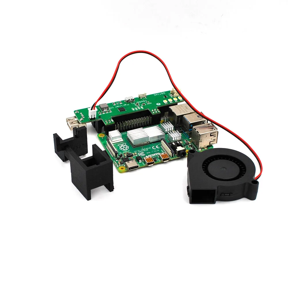 DSTIKE 18650 Pi Partner комплект для Raspberry Pi4 3A выход UPS кулер турбо вентилятор | Электроника