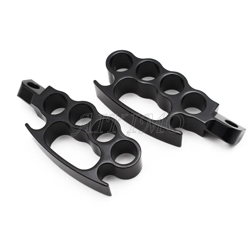 Motorcycle Flying Knuckle Footpegs Footrests Custom Pedal Control Foot Peg For Harley Sportster XL 883 1200 V-Rod Dyna Softail | Автомобили