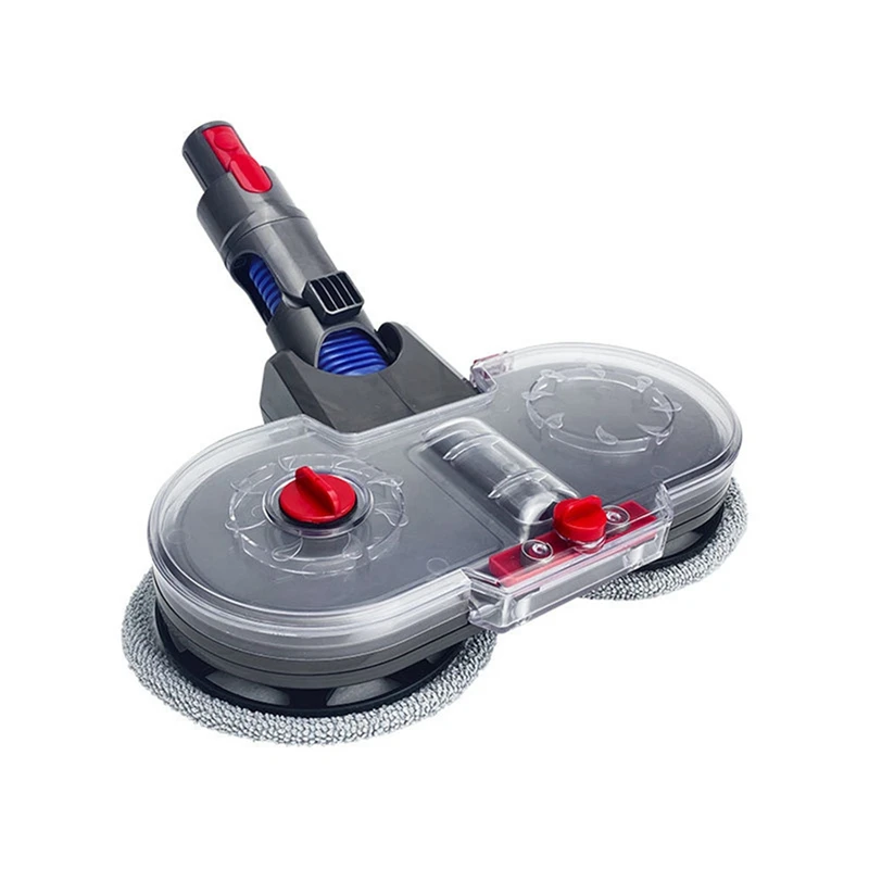 

HOT-Electric Mopping Vacuum Brush and Water Tank for Dyson V7 V8 V10 V11 Replaceable Parts with 16Pcs Cleaning Cloths