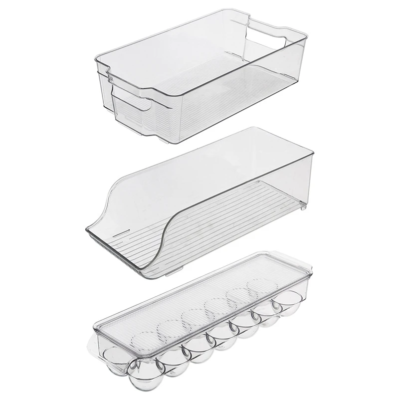 

Superimposable прозрачный сохраняющий свежесть холодильник коробка для хранения холодильник Еда ящик для хранения стойка для хранения корзины