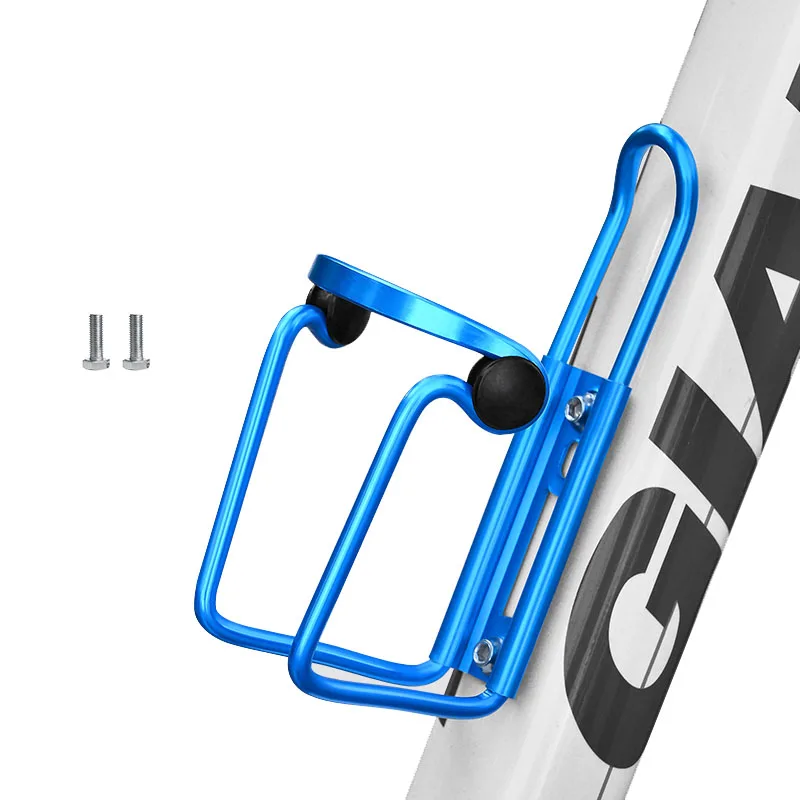 

MTB Bicycle Water Bottle Holder Aluminum Alloy Mountain Bike Bottle Can Cage Bracket Cycling Drink Water Cup Rack Accessories