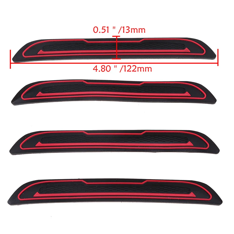4 шт./компл. защитная лента POSSBAY для края автомобильной двери детали защиты от