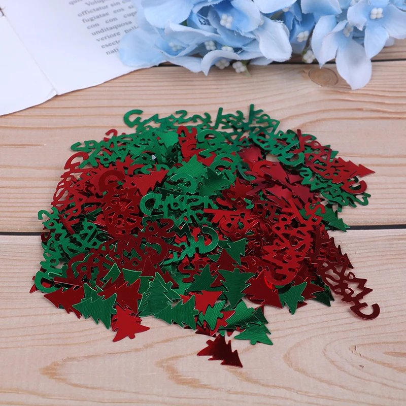 15 г/пакет свадебные блестки рождественские украшения Рождественская елка