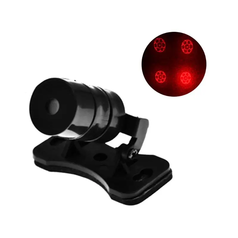 

New Pattern Anti Collision Rear-end Car Laser Tail Fog Light Auto Brake Parking Lamp Rearing Warning Light