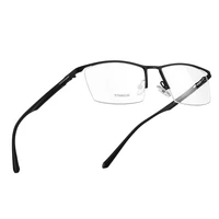 fashion square male eyeglasses glasses frame men titanium alloy male metal full spectacles eyewear myopia prescription glasses