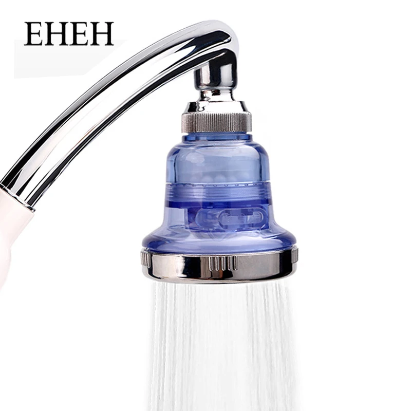 EHEH Blue Adjustable Showering Replacement Shower Head Fixed Mount 3 Function ABS Chrome Rainfall | Обустройство дома