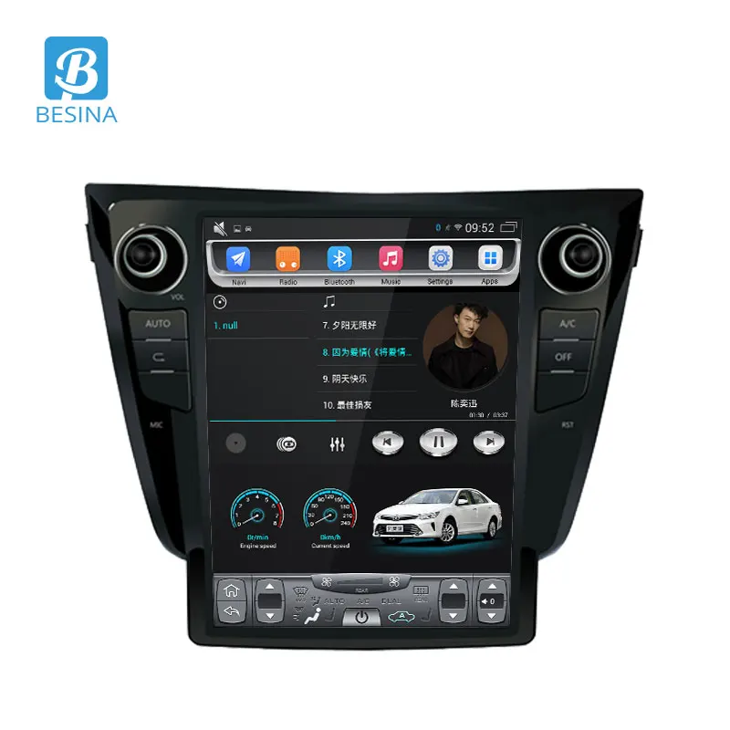 Автомобильный мультимедийный плеер Besina 12 1 дюйма Android 9 Wi-Fi GPS Navi 4 Гб + 64 ГБ |