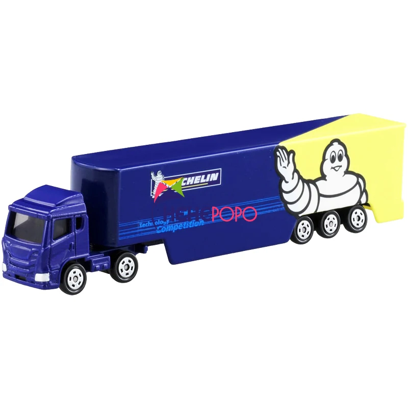 

Collectibles Takara Tomy Tomica No.135 Michelin Motor Transport Truck 15cm Long Metal Diecast Miniature Vehicle Model 798316