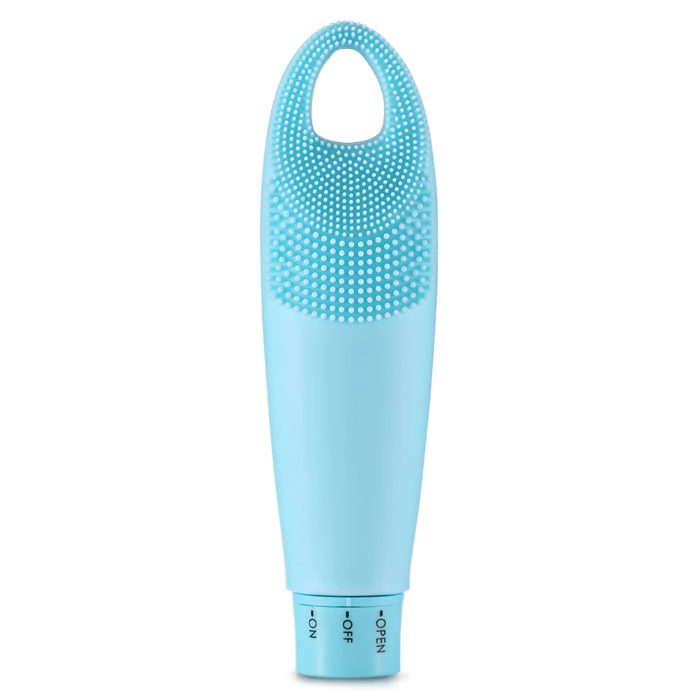 Powered Facial Cleansing Devices Silicone Brush Massager IPX7 Waterproof Deeply Cleanse Skin Super-Soft Bristle | Красота и здоровье