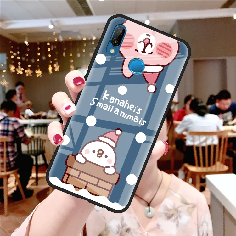 sdldkana Чехол Merry Christmas Tree из закаленного стекла для huawei P10 P30 Nova 5 4 3 3i P Smart P20 P9 Plus mate 30 20 10 Pro Lite 20X X - Цвет: sdldkana