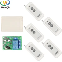 433mhz universal wireless remote control smart switch ac 85v 250v relay receiver module rf transmitter lamp farmyard light led
