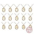 Женское ожерелье с подвеской, подвеска из серебра 925 пробы с буквами английского алфавита