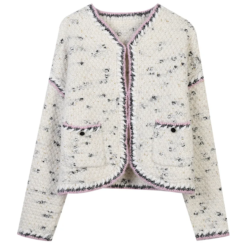 

Женский зимний Кардиган с V-образным вырезом и длинным рукавом