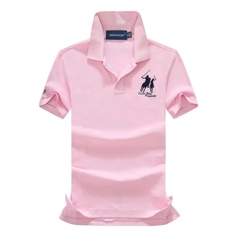 

S-XXL Summer Classic-design Brand Mens polos shirts 100% Cotton Casual Short sleeve polos homme Fashion mens clothing tops