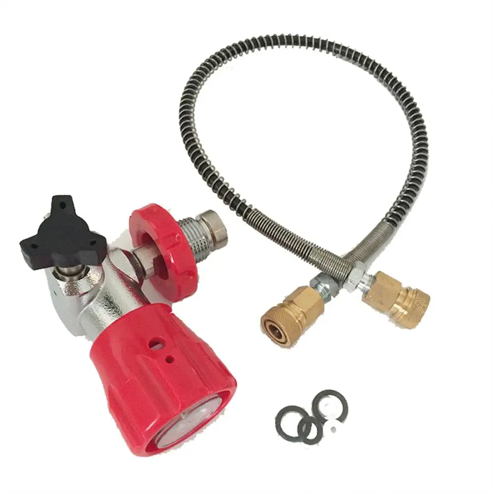 AC901 Pcp Airsoft Rifle Pcp Air Rifle 4500 Psi Gas Station Co2 Adapter For Scuba Tank Airforce Condor Diving Balloon