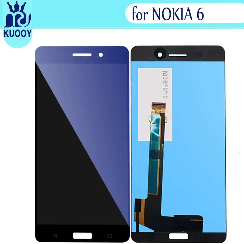 Для Nokia 6 N6 ЖК-дисплей дигитайзер Сенсорная панель экран в сборе для TA-1021 TA-1033 TA-1025