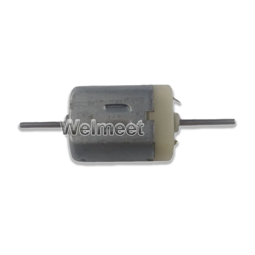 DC6V-12V 10000 об/мин-20000 ОБ/мин высокоскоростной двойной вал RF-280 углеродная щетка двигатель постоянного тока для DIY хобби игрушка робот