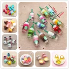 Лидер продаж, миниатюрная 3D кавайная чашка из смолы, кабошон, ювелирные изделия для рукоделия, аксессуары для украшения