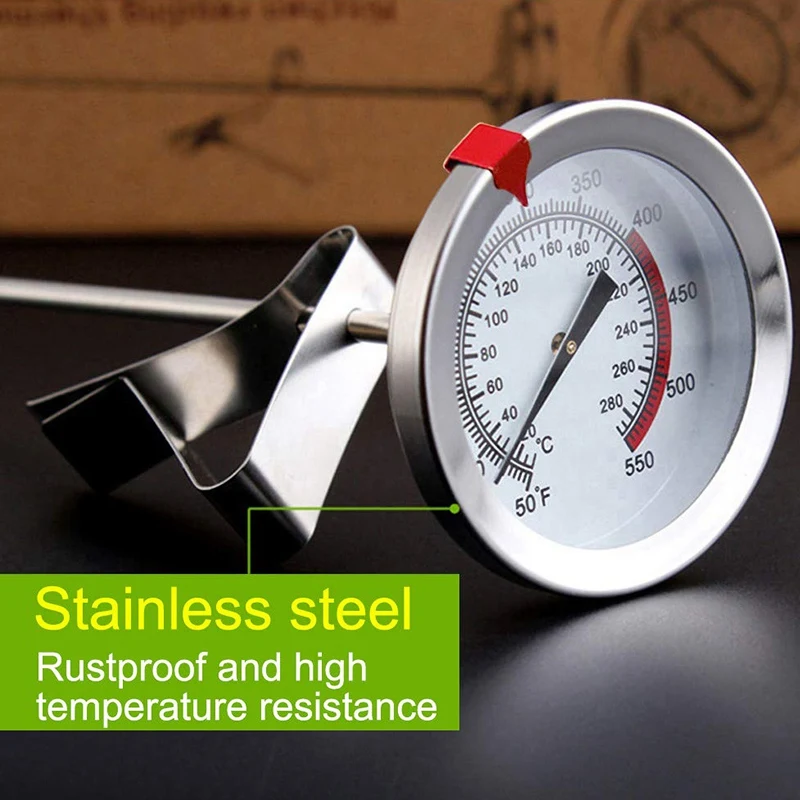 Механический термометр для мяса 12 дюймов мгновенная считывание длинный стержень