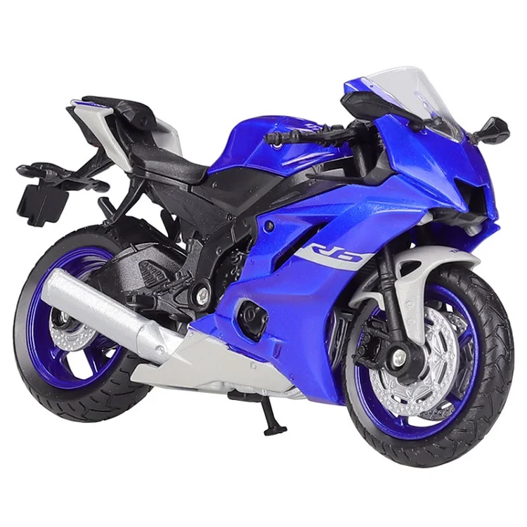 

Литая мотоциклетная модель Welly 1:18 2020 Yamaha YZF-R6 Blue
