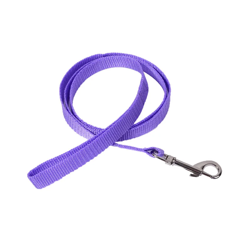 

Pet Traction rope multicolor optional colorful nylon traction belt out dog traction rope chain loop pet four seasons products