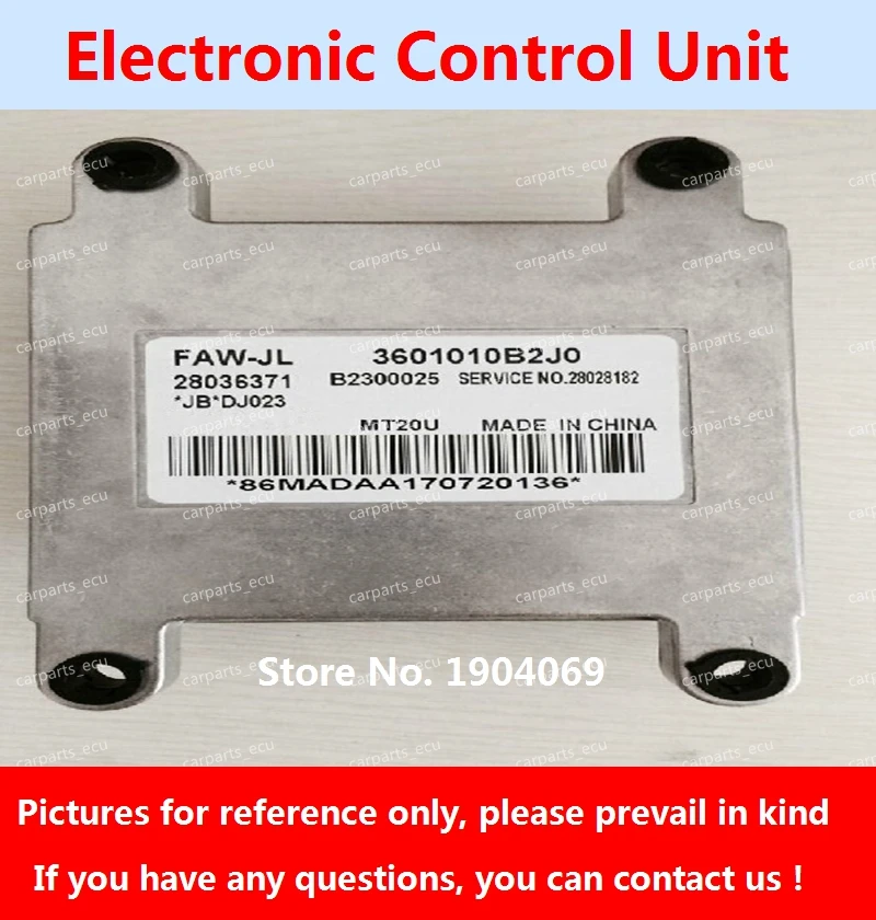 ECU MT20U 28036371 3601010B2J0 DA/LJ462-1A для компьютера автомобильного двигателя Jiabao 6361/28036380