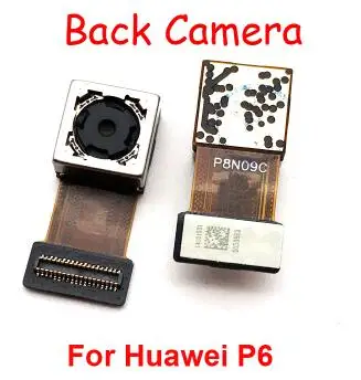 P6 Для huawei Honor 8 9 10 6X 7X mate 9 10 20 P20 Lite P6 P7 P9 P10 Plus задняя Задняя Основная задняя камера Модуль гибкий кабель - Цвет: P6