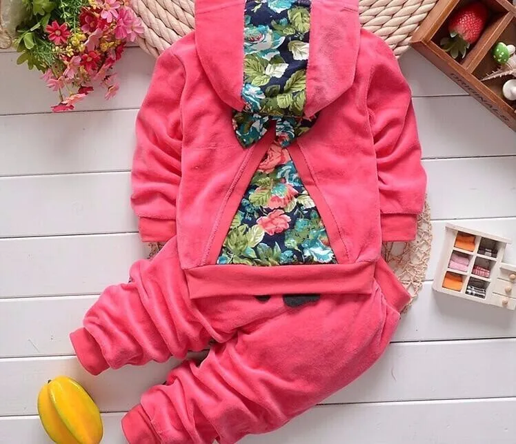 Одежда для маленьких девочек костюмы мыши Минни Весенний комплект одежды