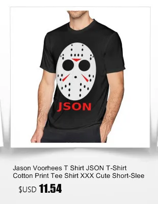 Футболка Jason Voorhees, футболка Jason Voorhees с множеством лиц, Милая футболка с короткими рукавами, Классическая футболка из 100 хлопка с графикой 5x