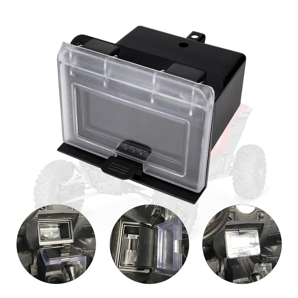KEMIMOTO RZR Accessories ABS Center Dash Storage Box Compartment for Polaris XP 4 S 1000 900 EPS 2014-2019 | Автомобили и