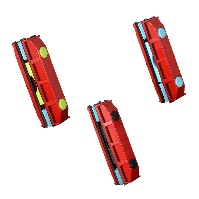 

Magnetic Window Cleaner Double-side Glass Cooling Tool Glass Wiper for Single/ Double Glazed Windows Anti-Falling Household Clea