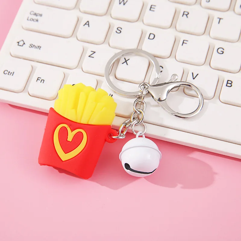 Популярные милые трехмерные куклы колокольчики брелки с мультяшным