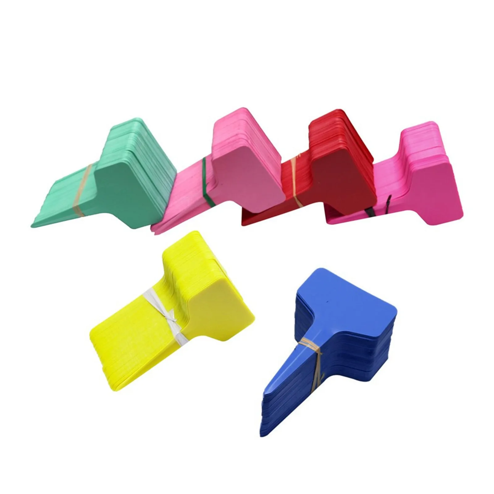 100 шт. пластиковые Т образные маркеры для растений лоток питомник садовые