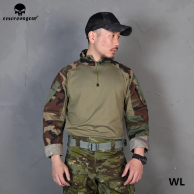 Emersongear G3 тактическая Боевая рубашка охотничья одежда MC страйкбол CS Wargame футболки унисекс мужские уличные тройники водоотталкивающий Топ - Цвет: EM9278