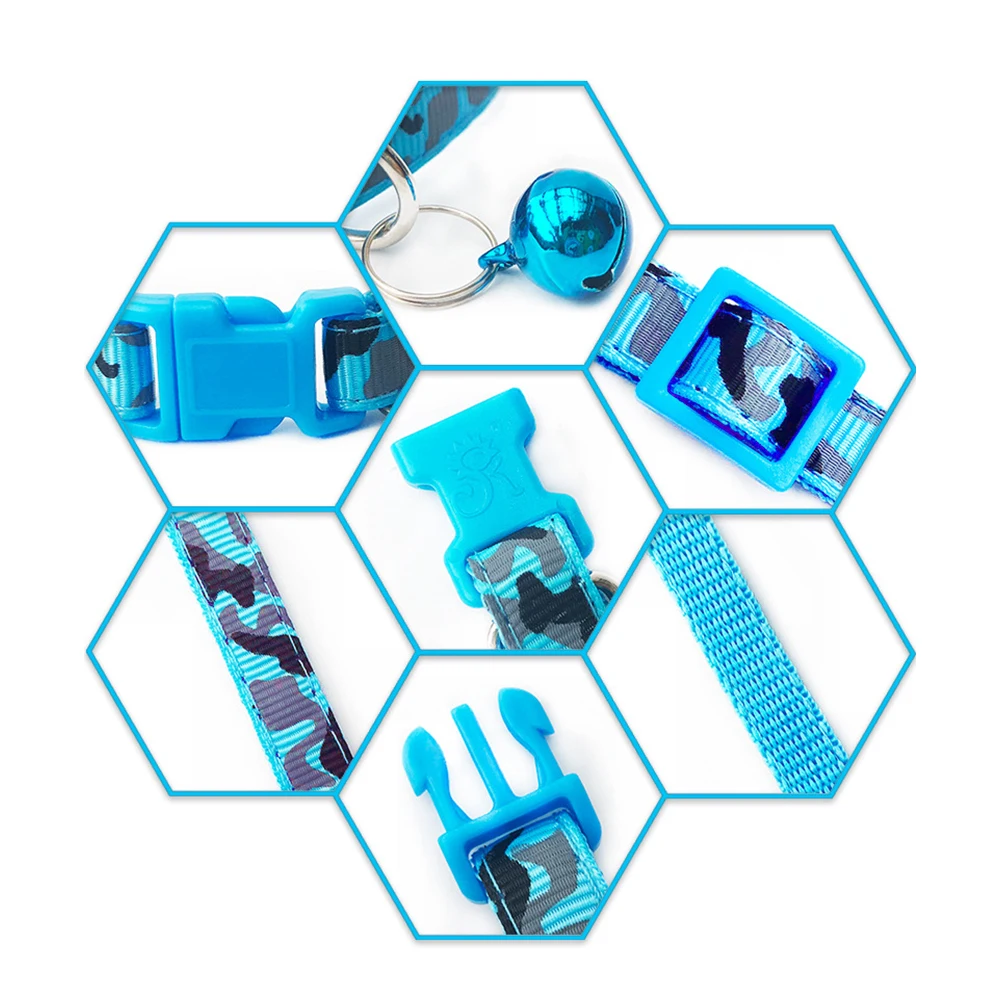 Ошейники для кошек с колокольчиком регулируемые ошейники и щенков ошейник