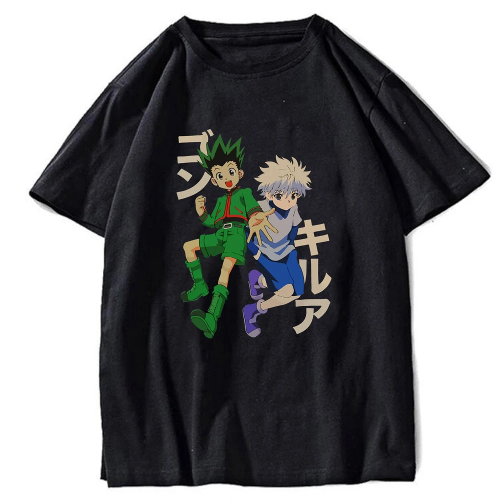 

Men T Shirt Hunter X Hunter T-Shirt Streetwear Summer Tops Tees Cotton Tshirt Oversized HipHop
