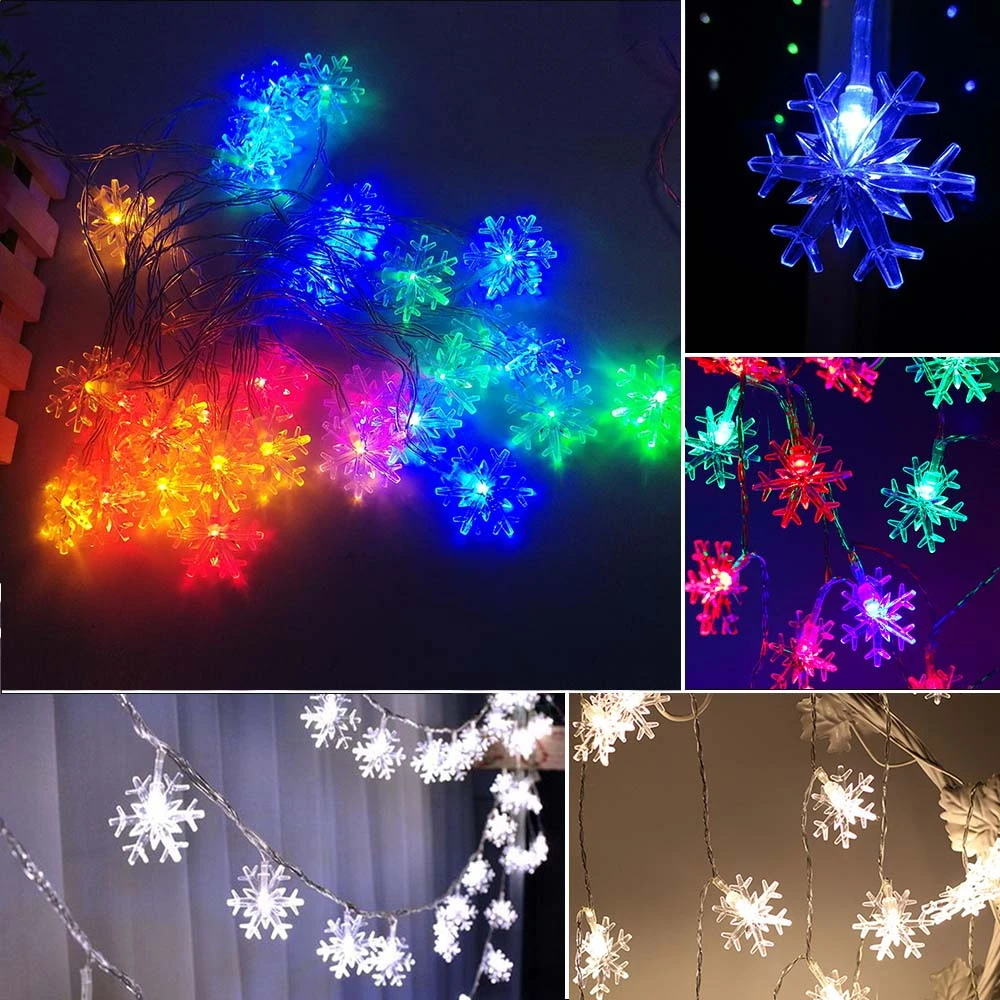 

5V 10M 60 pcs USB LED Round Puffer Ball/Snow Flakes Fairy Light for Home Holiday New Year Christmas Party Decoration