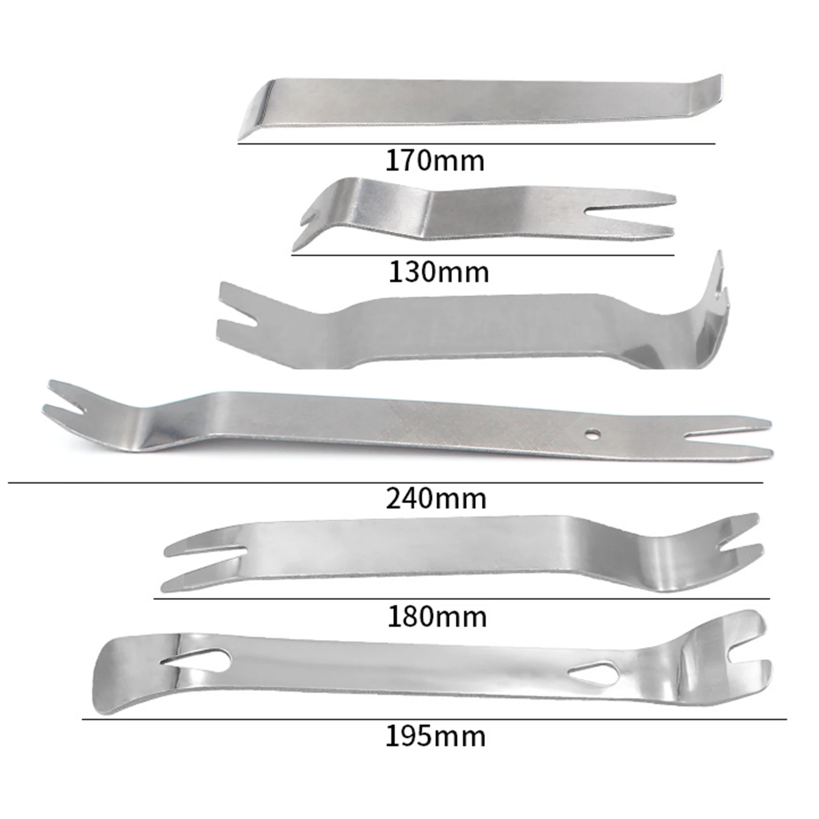 

6pcs/Set Interior Tool Kit Pry Door Clip Radio Panel Car Removal Tool Plastic Trim Audio Dashboard Disassembly Araba Repair Tool